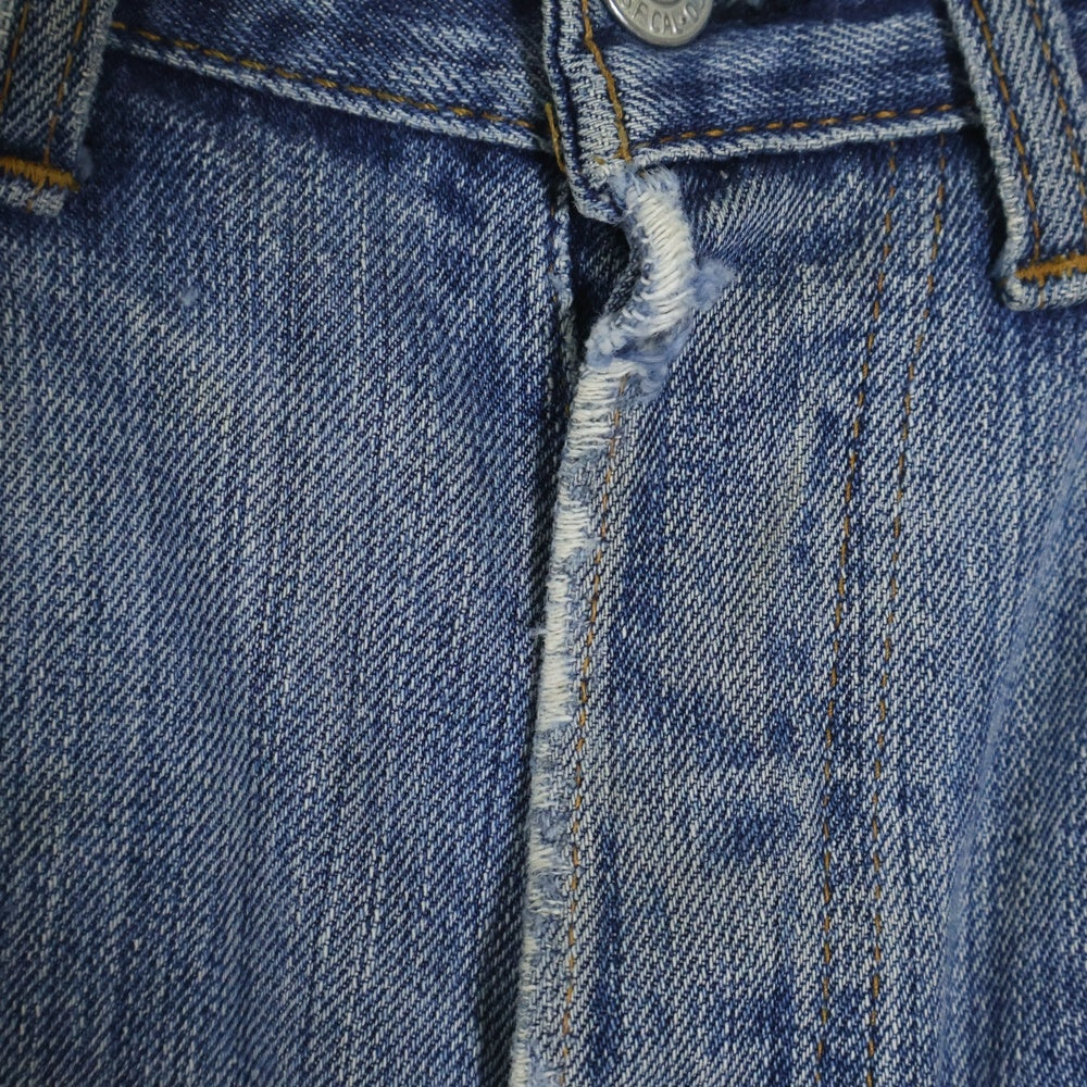 Levi's(リーバイス) 70s VINTAGE 501 66前期 ボタン裏刻印6 ボタンフライ デニムパンツ インディゴ