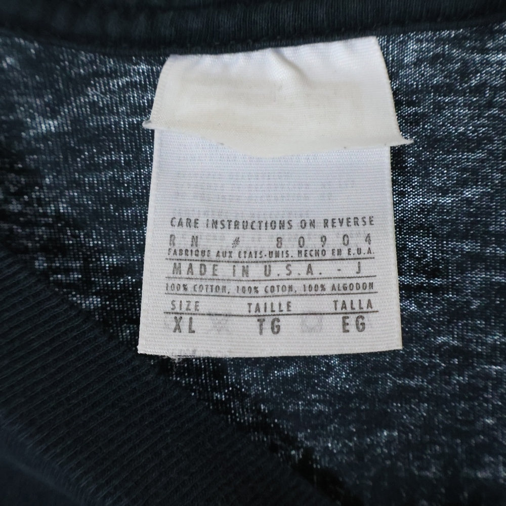 VINTAGE(ヴィンテージ) 90S RAGE AGAINST THE MACHINE CHE GUEVARA レイジアゲインストザマシーン 両面プリント 半袖Tシャツ ブラック