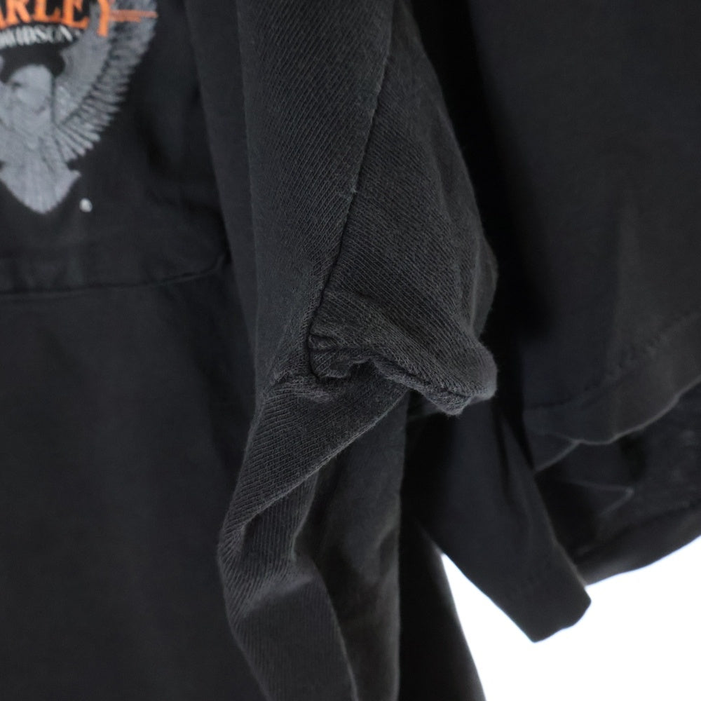 VINTAGE(ヴィンテージ) 90S Harley-Davidson ハーレーダビッドソン 両面プリント 半袖Tシャツ ブラック