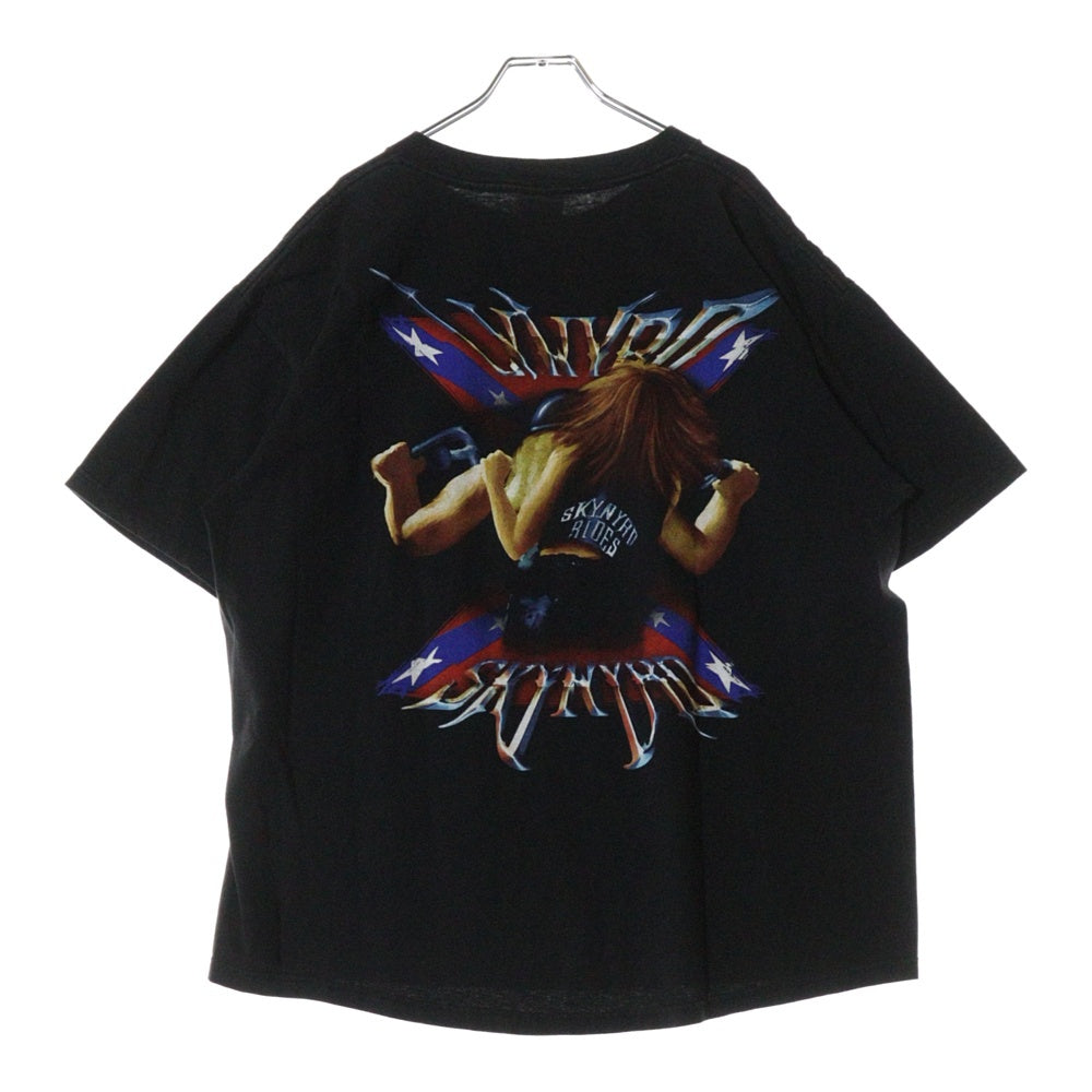VINTAGE(ヴィンテージ) 90S LYNYRD SKYNYRD 両面プリント 半袖Tシャツ ブラック