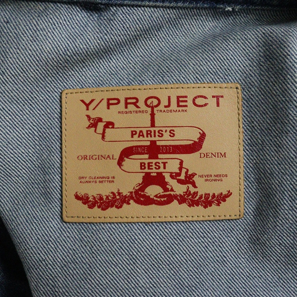 Y/PROJECT(ワイプロジェクト) 20AW Pop Up Denim Jacket ポップアップ デニムジャケット インディゴ