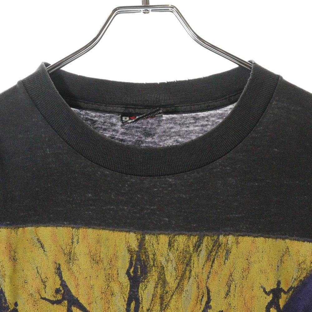 VINTAGE(ヴィンテージ) 90S RED HOT CHILI PEPPERS BIG SMILE 1994 レッドホットチリペッパーズ ビッグスマイル 両面プリント 半袖Tシャツ ブラック