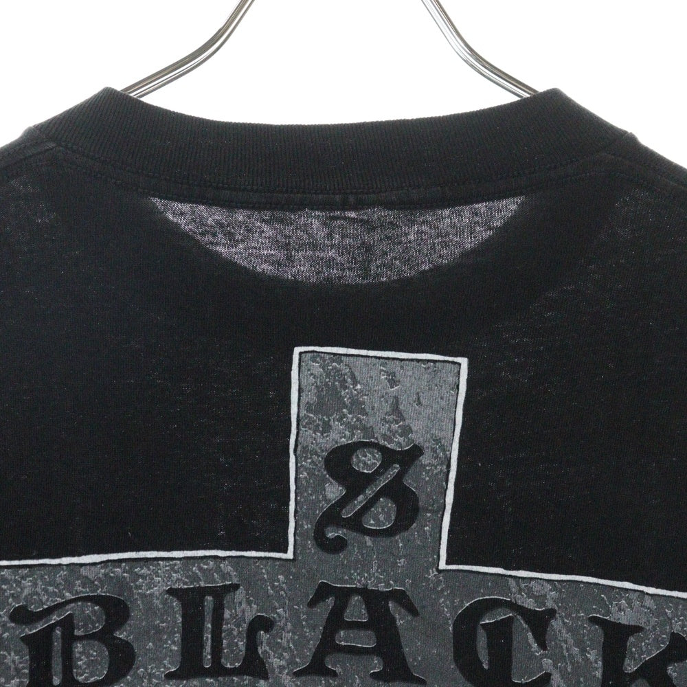 VINTAGE(ヴィンテージ) 90S BLACK SABBATH 1992 ブラックサバス 両面プリント 半袖Tシャツ ブラック