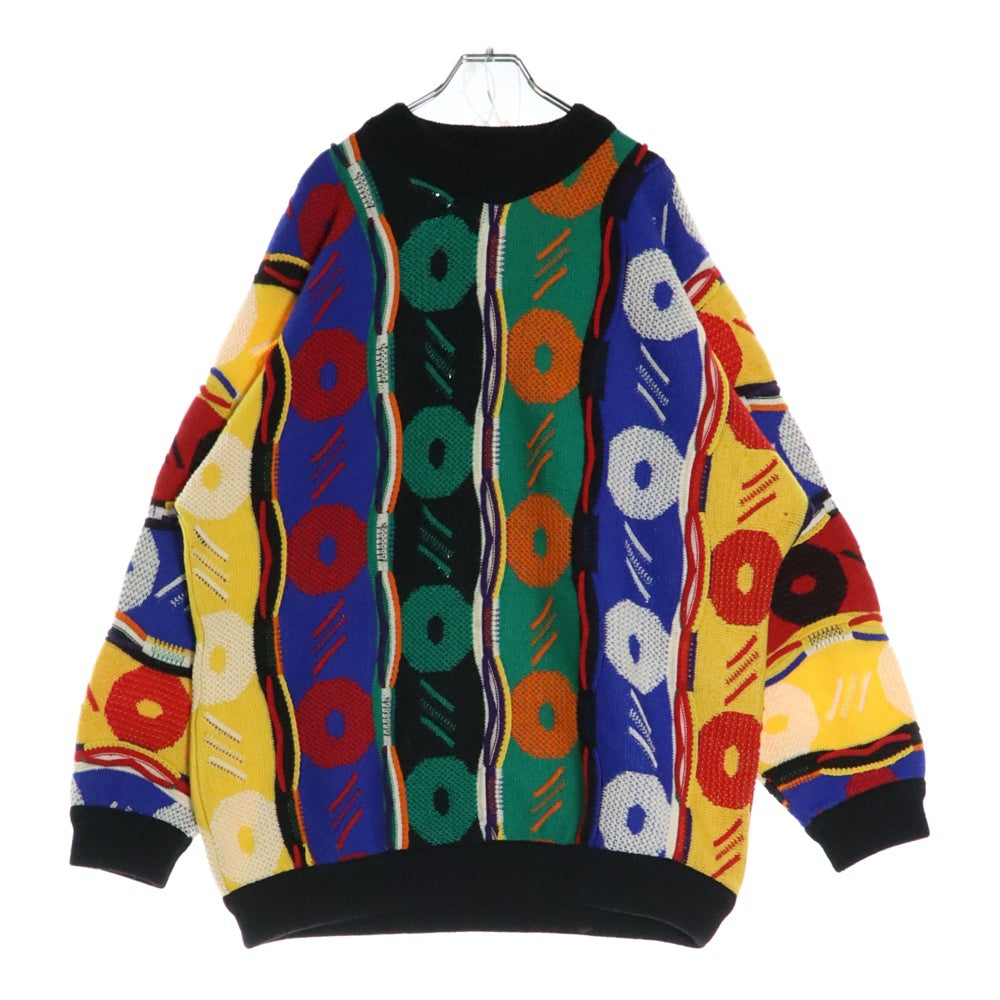 COOGI(クージー) 90S 3D ニット セーター マルチカラー