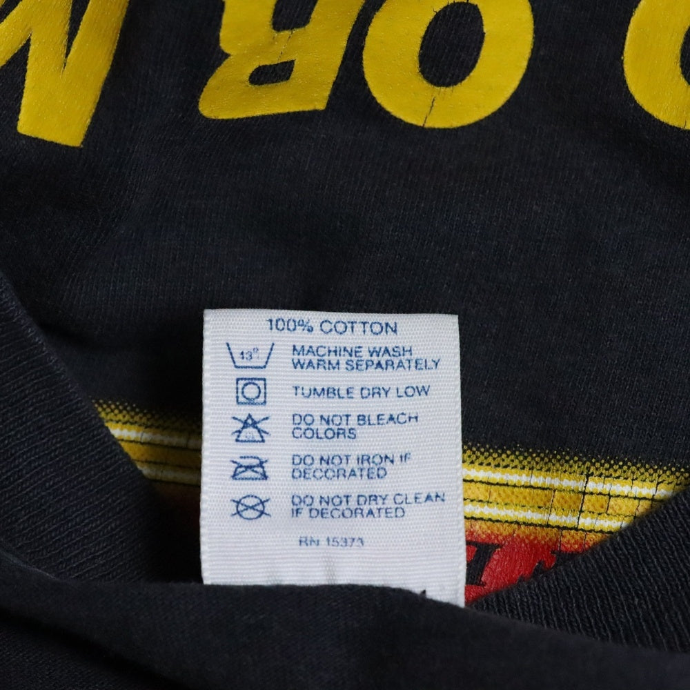VINTAGE(ヴィンテージ) 90S Budweiser 3 FROGS FITS バドワイザー 3フロッグ 半袖Tシャツ カットソー ブラック