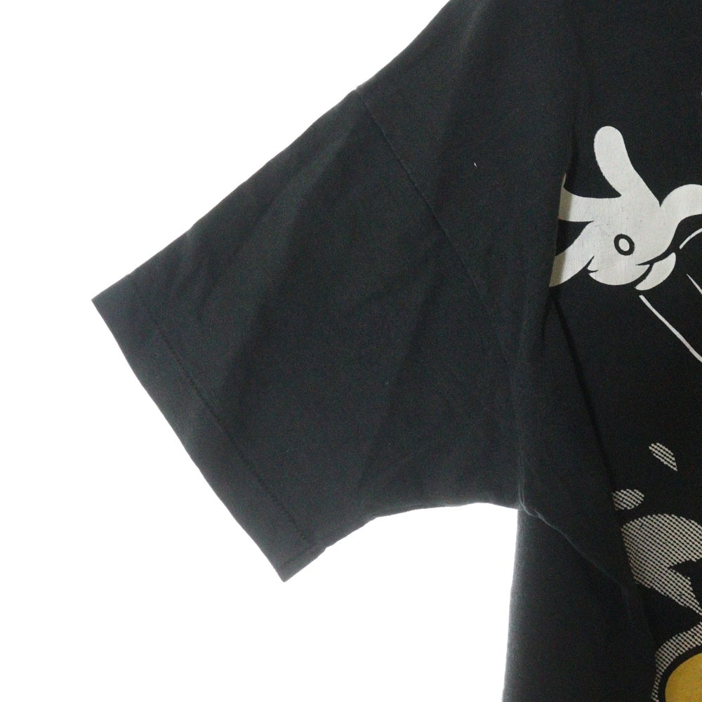 VINTAGE(ヴィンテージ) 90S Disney Micky Mouse ディズニー ミッキーマウス プリント 半袖Tシャツ ブラック