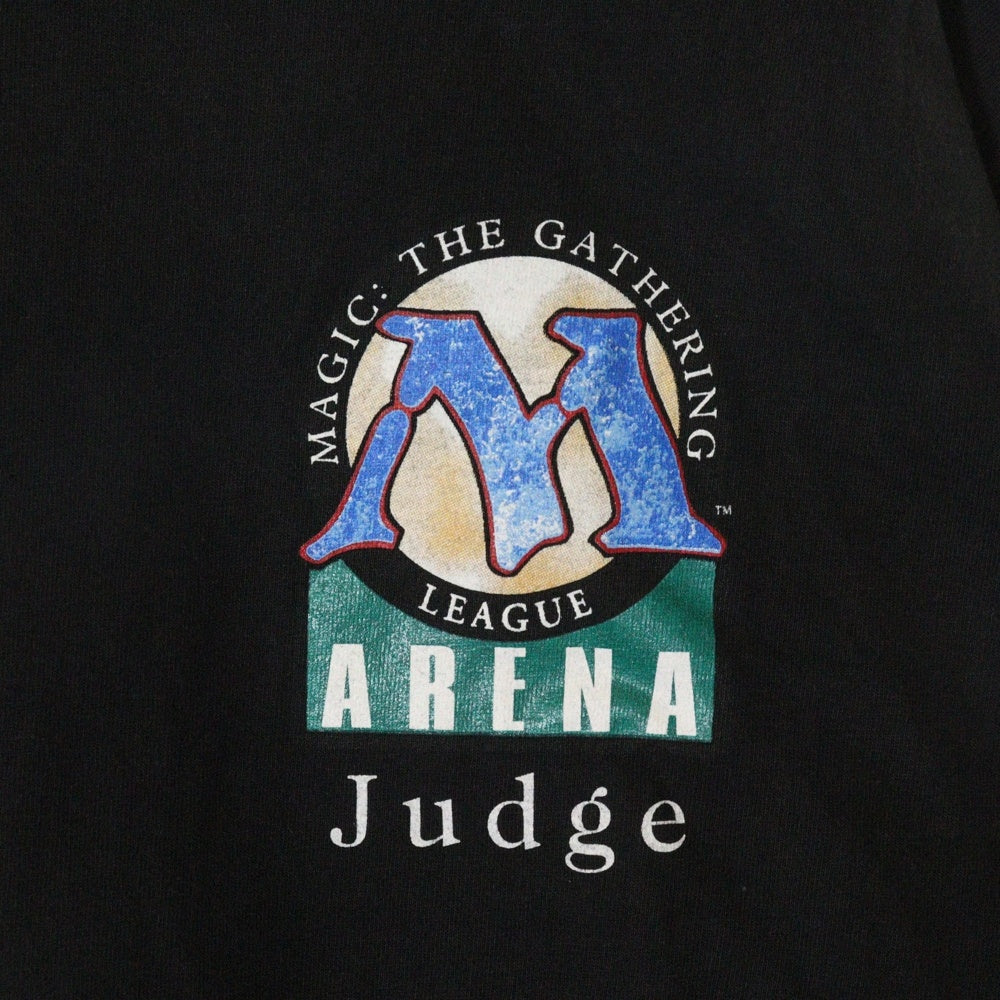 VINTAGE(ヴィンテージ) 90S Magic The Gathering Promo マジックザギャザリング プロモ 両面プリント 半袖Tシャツ ブラック