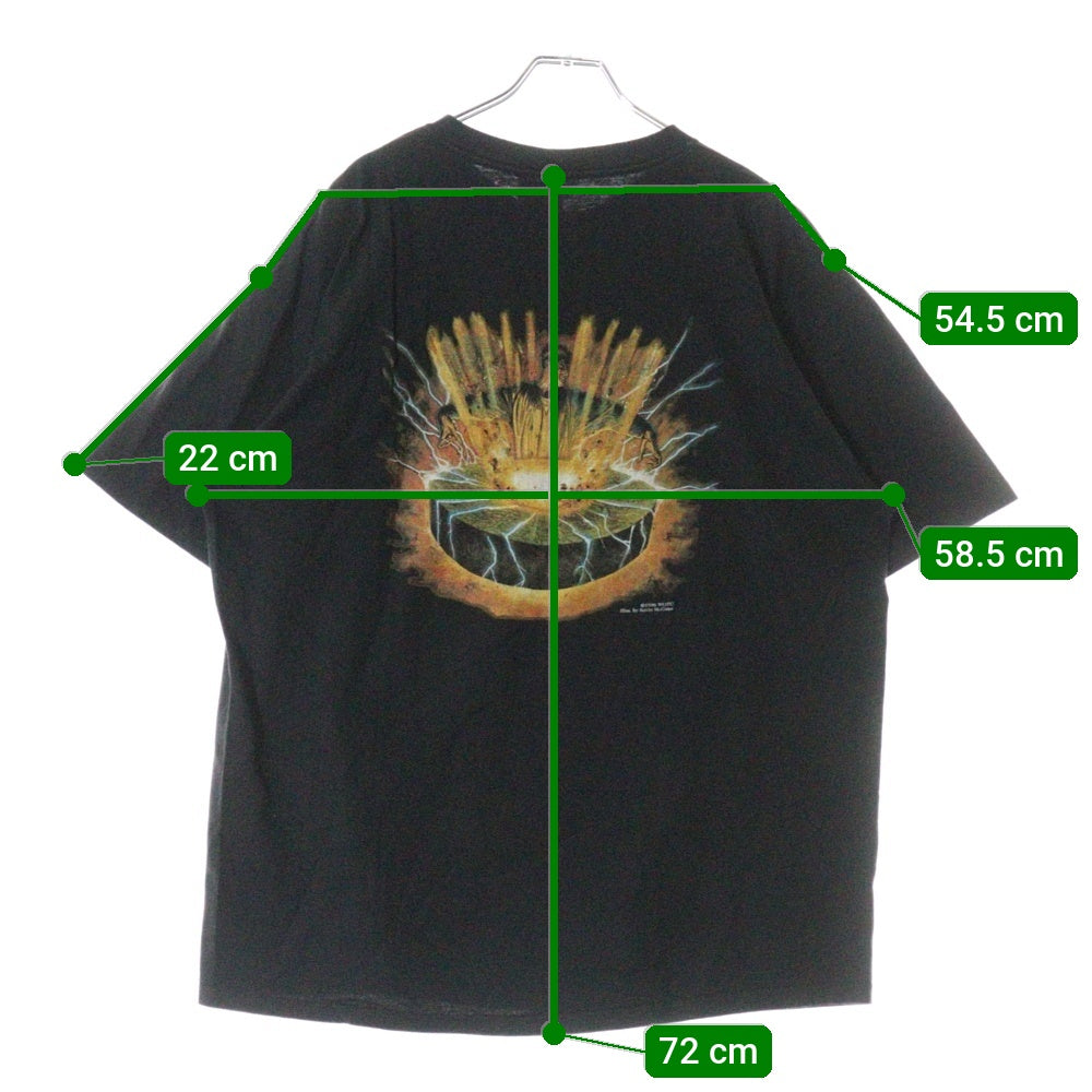 VINTAGE(ヴィンテージ) 90S Magic The Gathering Promo マジックザギャザリング プロモ 両面プリント 半袖Tシャツ ブラック