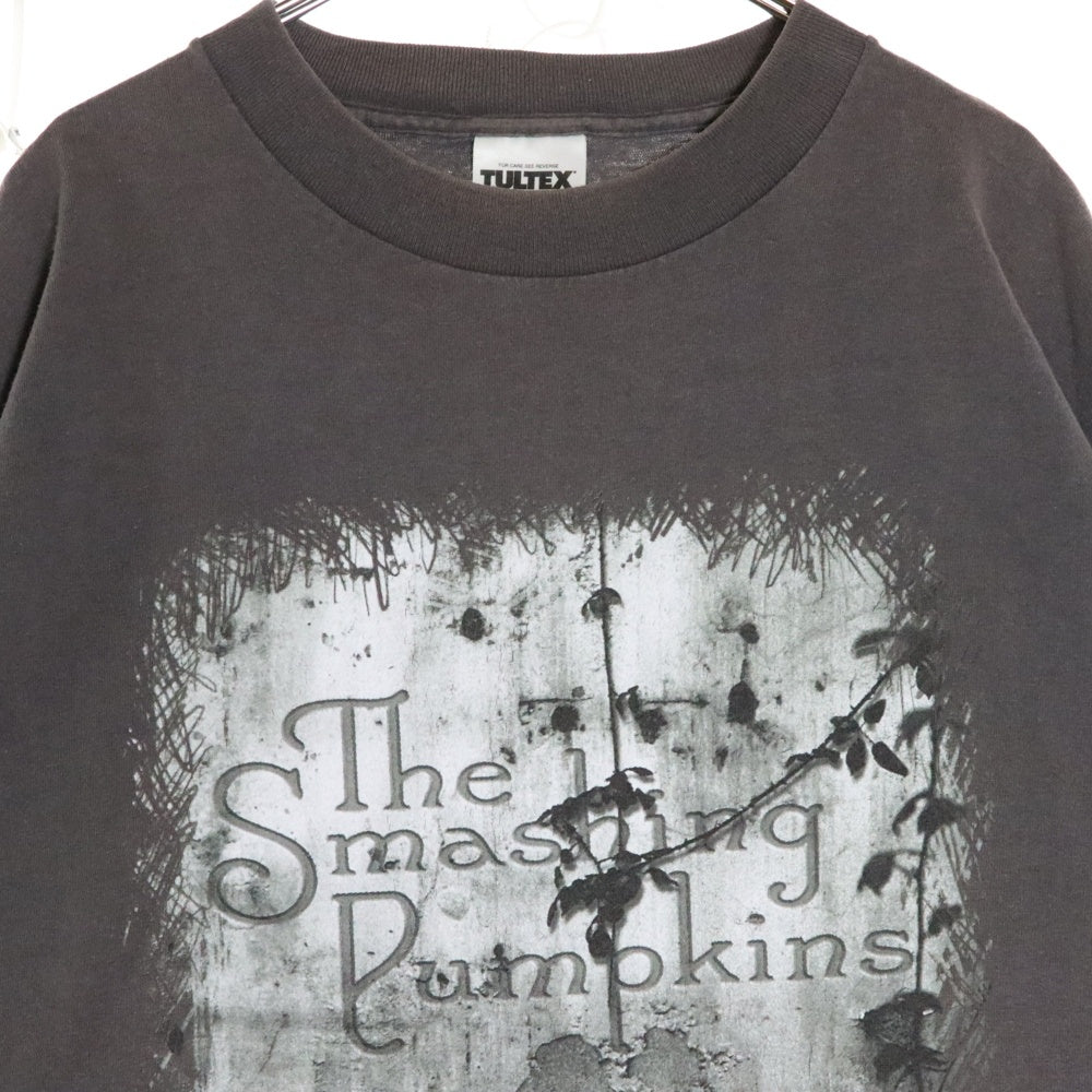 VINTAGE(ヴィンテージ) 90s THE SMASHING PUMPKINS MACHINA FADED BLACK TULTEX TEE スマッシングパンプキンズ 両面プリント半袖Tシャツ カットソー グレー