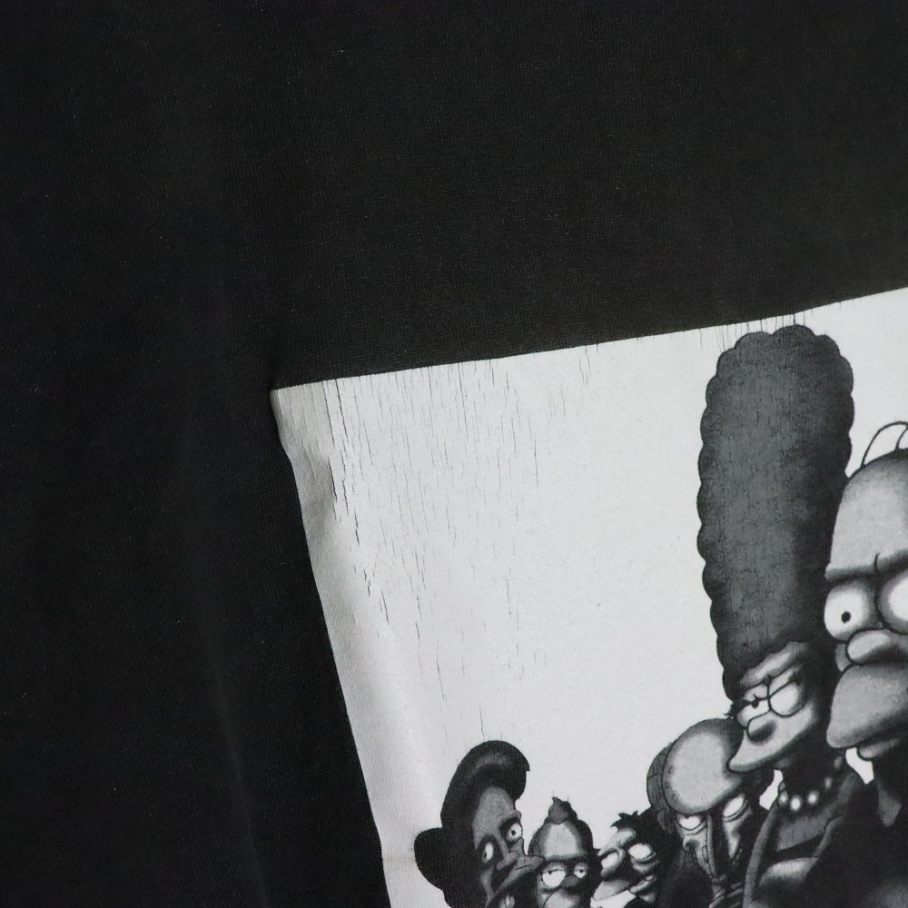VINTAGE(ヴィンテージ) 90s THE SIMPSONS SOPLANOS PARODY シンプソンズ Tシャツ 半袖カットソー ブラック