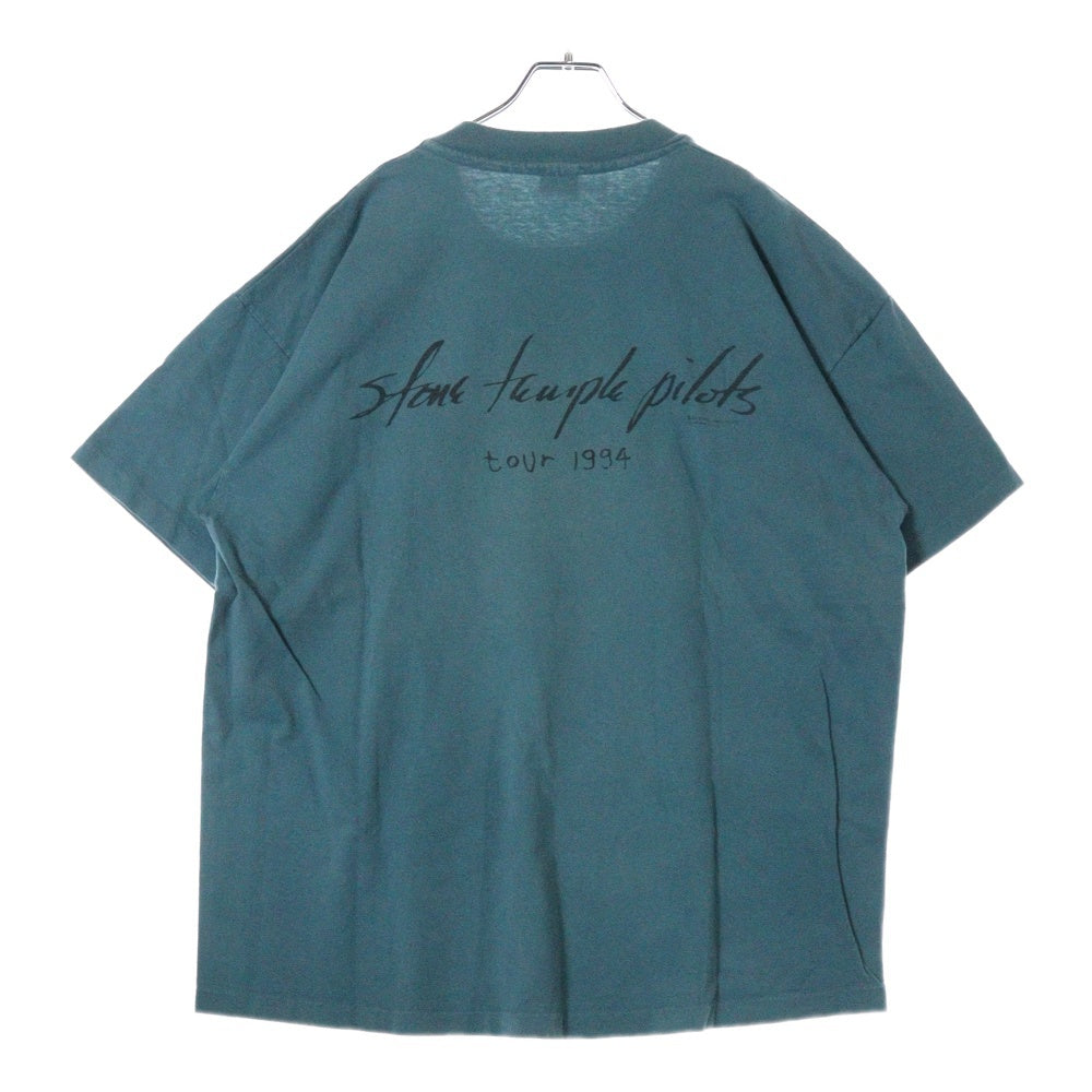 VINTAGE(ヴィンテージ) 90s STONE TEMPLE PILOTS PURPLE TOUR 1994 ストーンテンプルパイロッツ ツアー 半袖Tシャツ カットソー グリーン