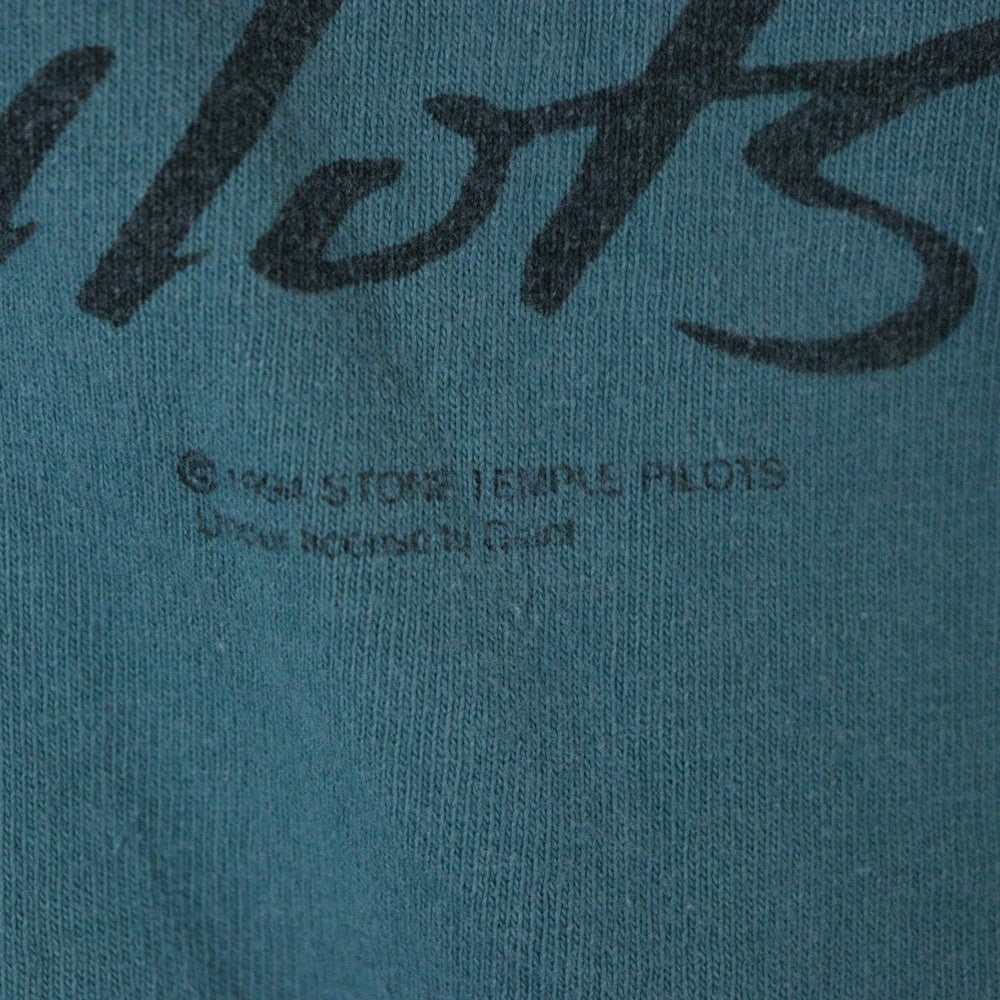 VINTAGE(ヴィンテージ) 90s STONE TEMPLE PILOTS PURPLE TOUR 1994 ストーンテンプルパイロッツ ツアー 半袖Tシャツ カットソー グリーン