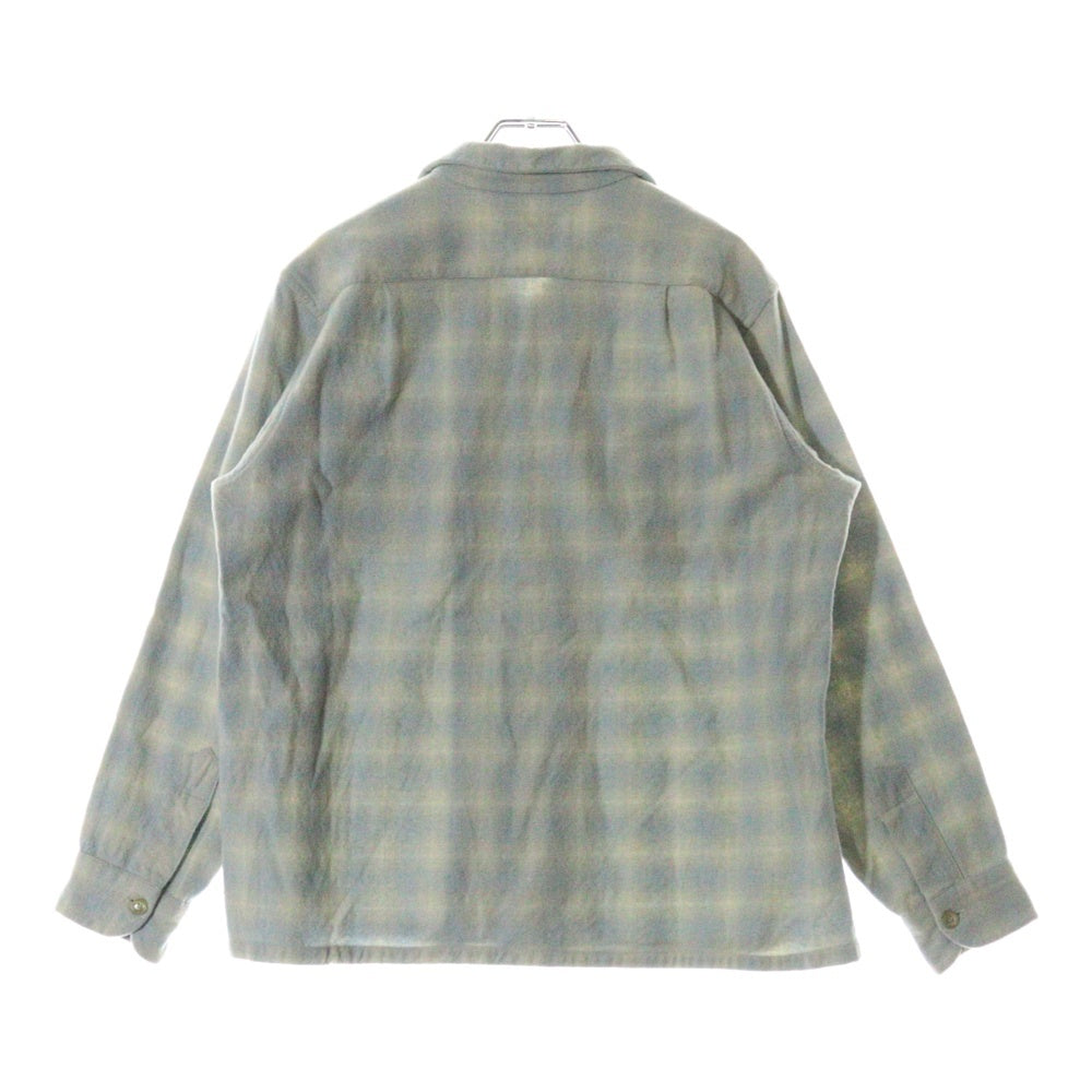 PENDLETON(ペンドルトン) 40s VINTAGE オンブレチェック ウール 長袖シャツ ヴィンテージ チェック