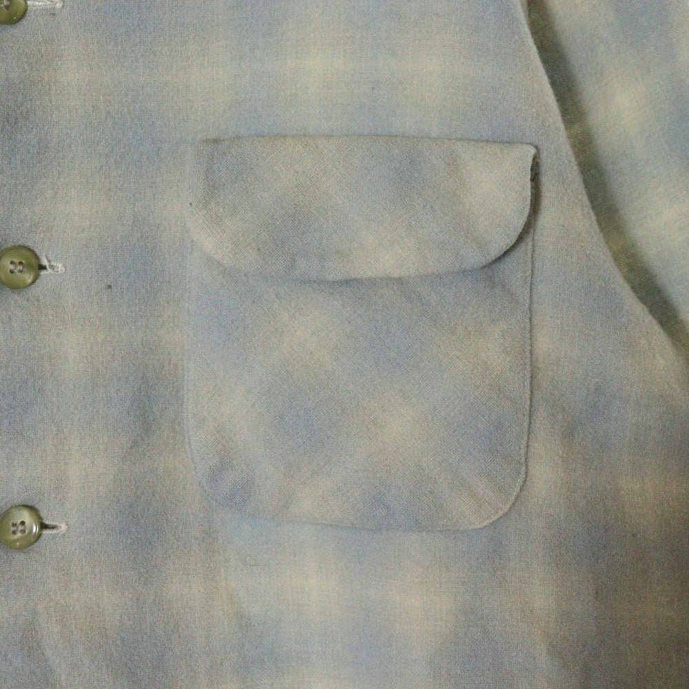 PENDLETON(ペンドルトン) 40s VINTAGE オンブレチェック ウール 長袖シャツ ヴィンテージ チェック