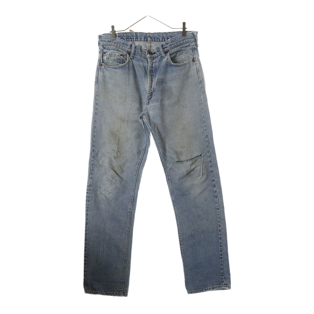 Levi's(リーバイス) 70s VINTAGE 505 スモールe 42TALON ボタン裏刻印5 デニムパンツ ブルー