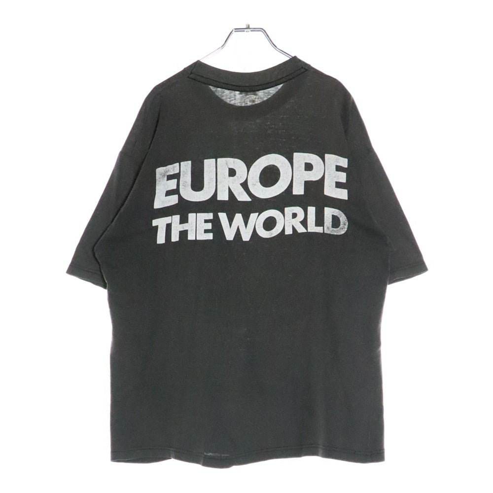 VINTAGE(ヴィンテージ) 90s BON JOVI ALL AROUND THE WORLD 89/90 TEE ボンジョビ 両面プリント半袖Tシャツ カットソー ブラック
