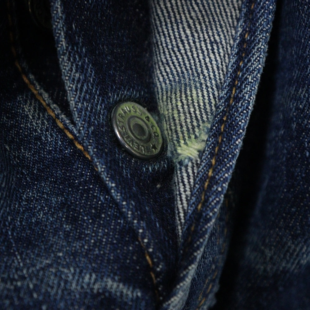 Levi's(リーバイス) 50ー60s VINTAGE 501XX 紙パッチ ギャラ有 隠しリベット ボタンフライデニムパンツ インディゴ