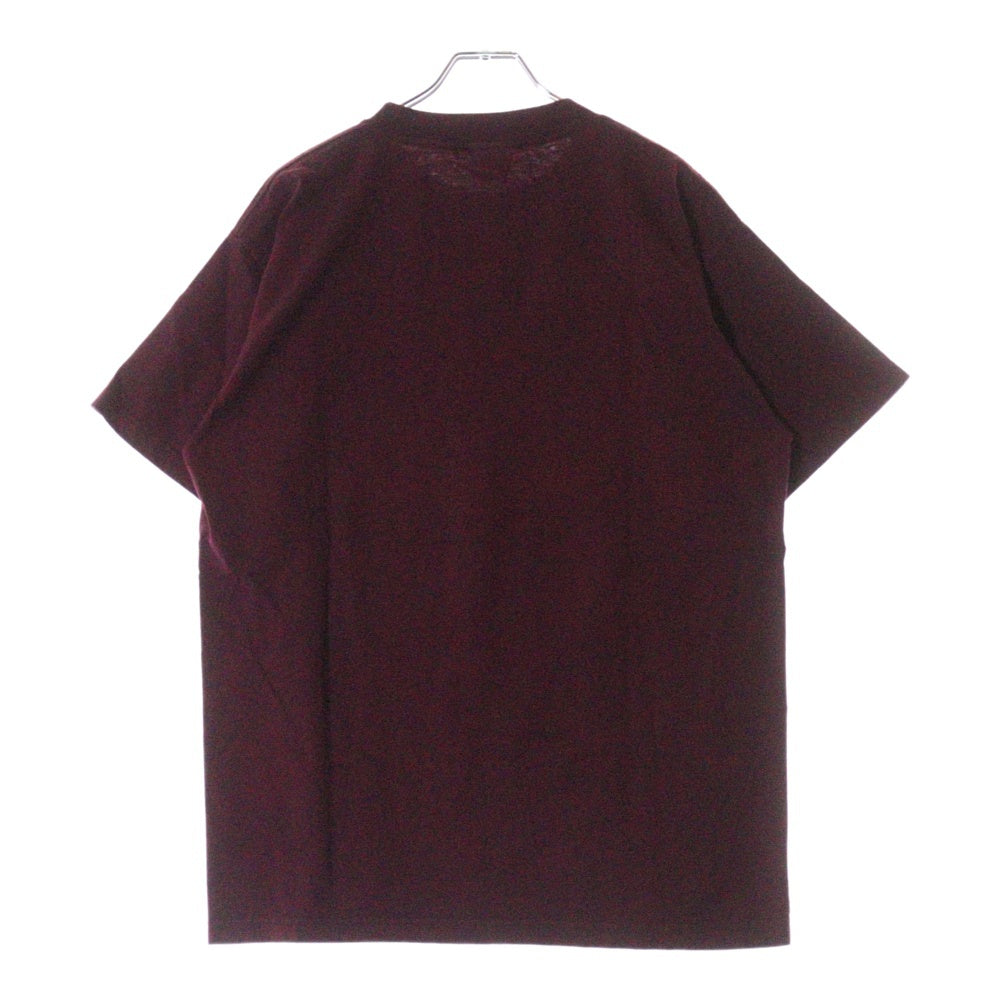 VINTAGE(ヴィンテージ) 90s Bjork Homogenic BURGUNDY TEE ビョーク フロントプリント半袖Tシャツ カットソー バーガンディ