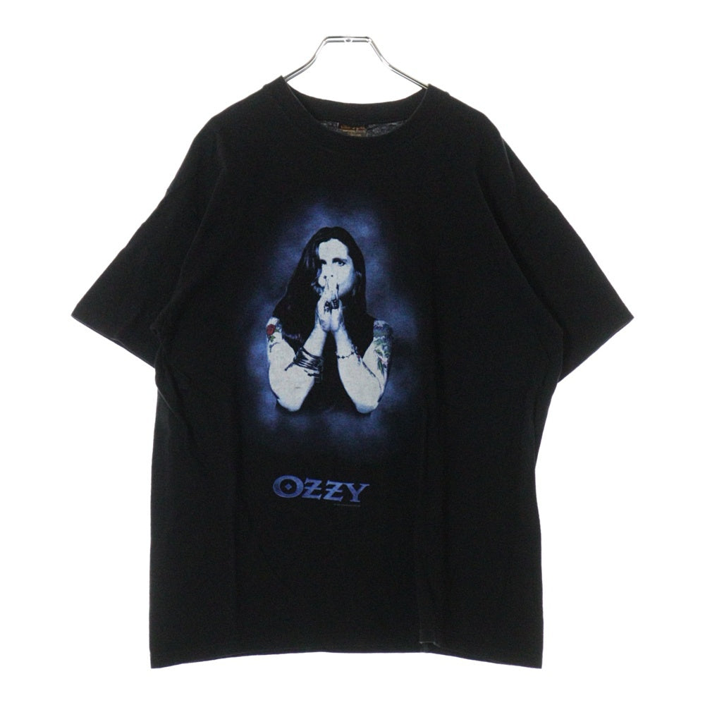 VINTAGE(ヴィンテージ) 90S OZZY OSBOURNE 1996 RETIREMENT SUCKS TOUR オジーオズボーン 両面プリント 半袖Tシャツ ブラック