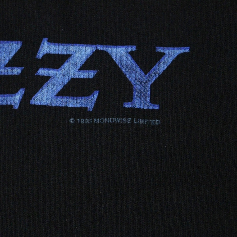 VINTAGE(ヴィンテージ) 90S OZZY OSBOURNE 1996 RETIREMENT SUCKS TOUR オジーオズボーン 両面プリント 半袖Tシャツ ブラック