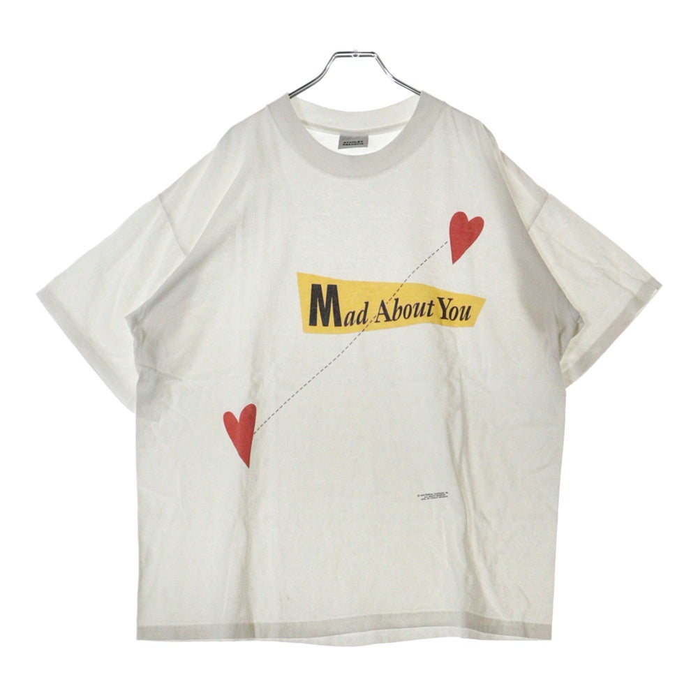 VINTAGE(ヴィンテージ) 90S Mad About You あなたにムチュー デザインプリント ムービー 半袖Tシャツ ホワイト
