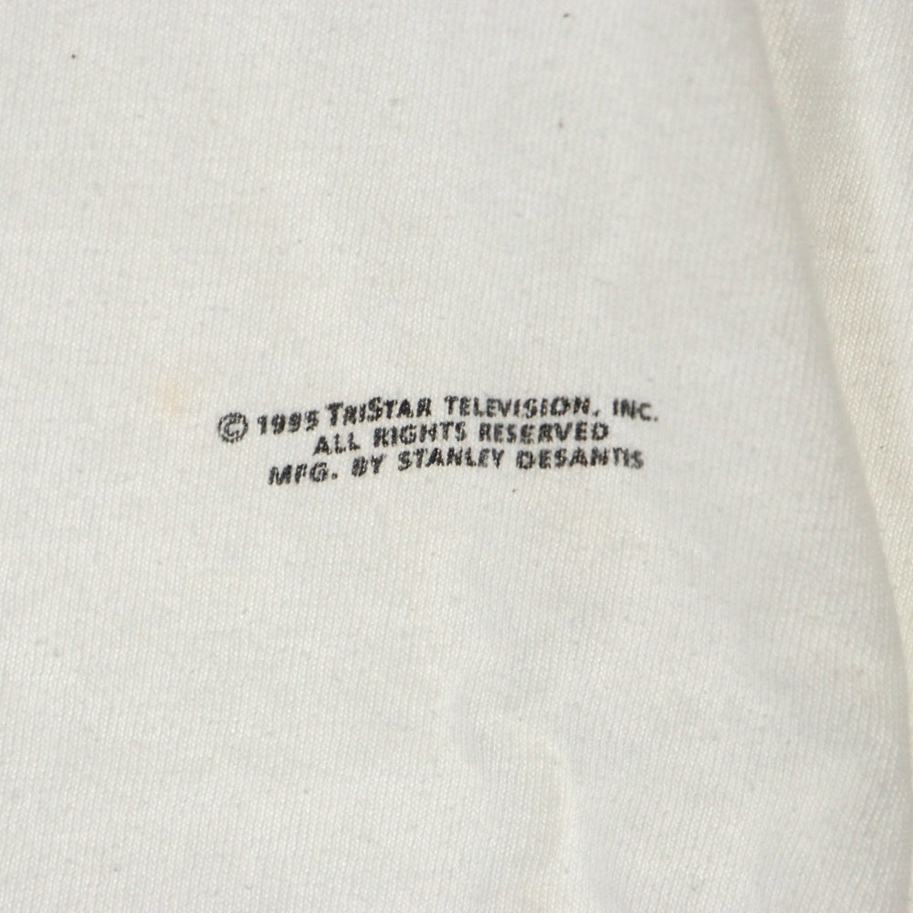VINTAGE(ヴィンテージ) 90S Mad About You あなたにムチュー デザインプリント ムービー 半袖Tシャツ ホワイト