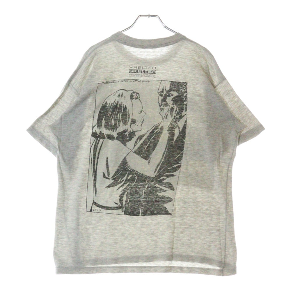 VINTAGE(ヴィンテージ) 90S SONIC YOUTH Goo Helter-skelter Merchandising ソニックユース ヘルタースケルター 両面プリント 半袖Tシャツ グレー