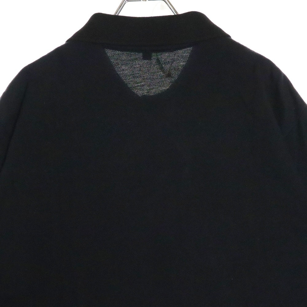 CHROME HEARTS(クロムハーツ) OLD クロスボールボタン 半袖ポロシャツ ブラック