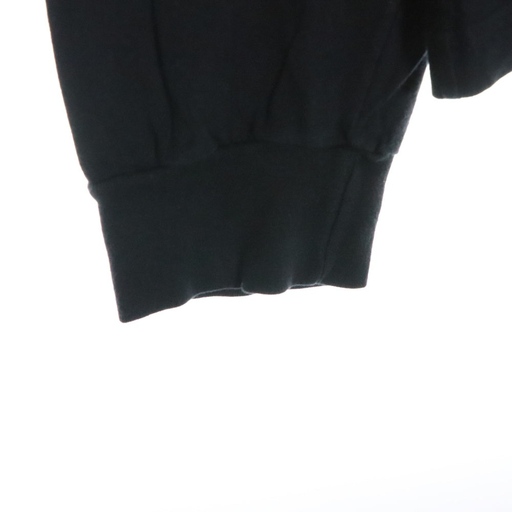 CHROME HEARTS(クロムハーツ) Brown Neck Logo L/S ネックロゴプリント ロングスリーブ 長袖Tシャツ ブラック