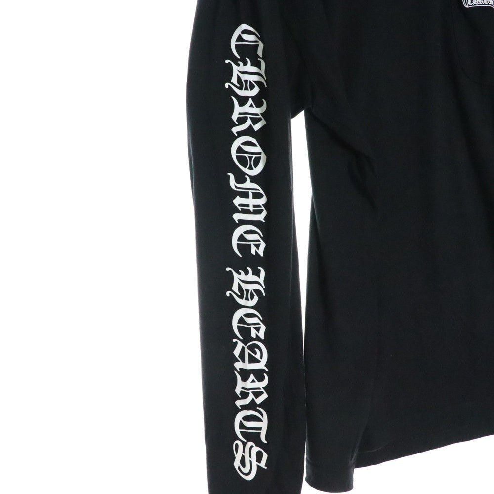 CHROME HEARTS(クロムハーツ) CH SCROLL LABEL FUCKYOU L/S /1 スクロールラベル ファックユー アームプリント ロングスリーブカットソー 長袖Tシャツ