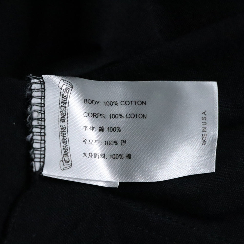 CHROME HEARTS(クロムハーツ) CH SCROLL LABEL FUCKYOU L/S /1 スクロールラベル ファックユー アームプリント ロングスリーブカットソー 長袖Tシャツ