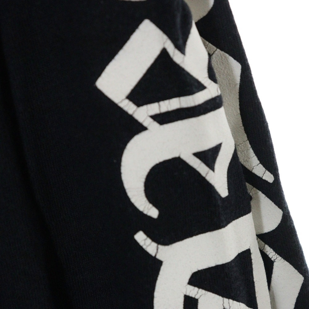 CHROME HEARTS(クロムハーツ) Neck Logo ネックロゴ アームプリント ロングスリーブ L/S 長袖 ポケットTシャツ カットソー ブラック