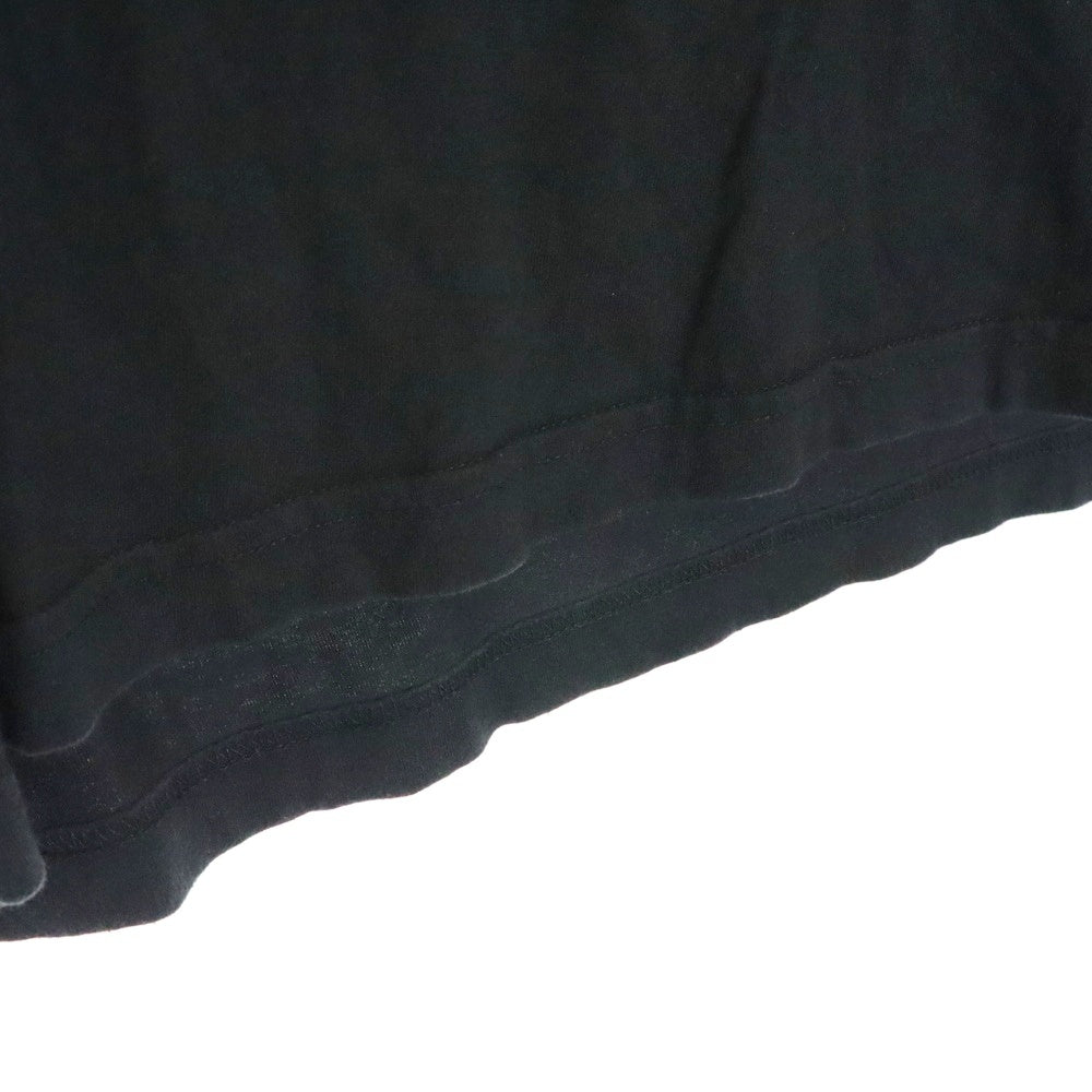 CHROME HEARTS(クロムハーツ) MLTCOL CEM CRS LS マルチセメタリークロスプリント ロングスリーブ 長袖Tシャツ ブラック