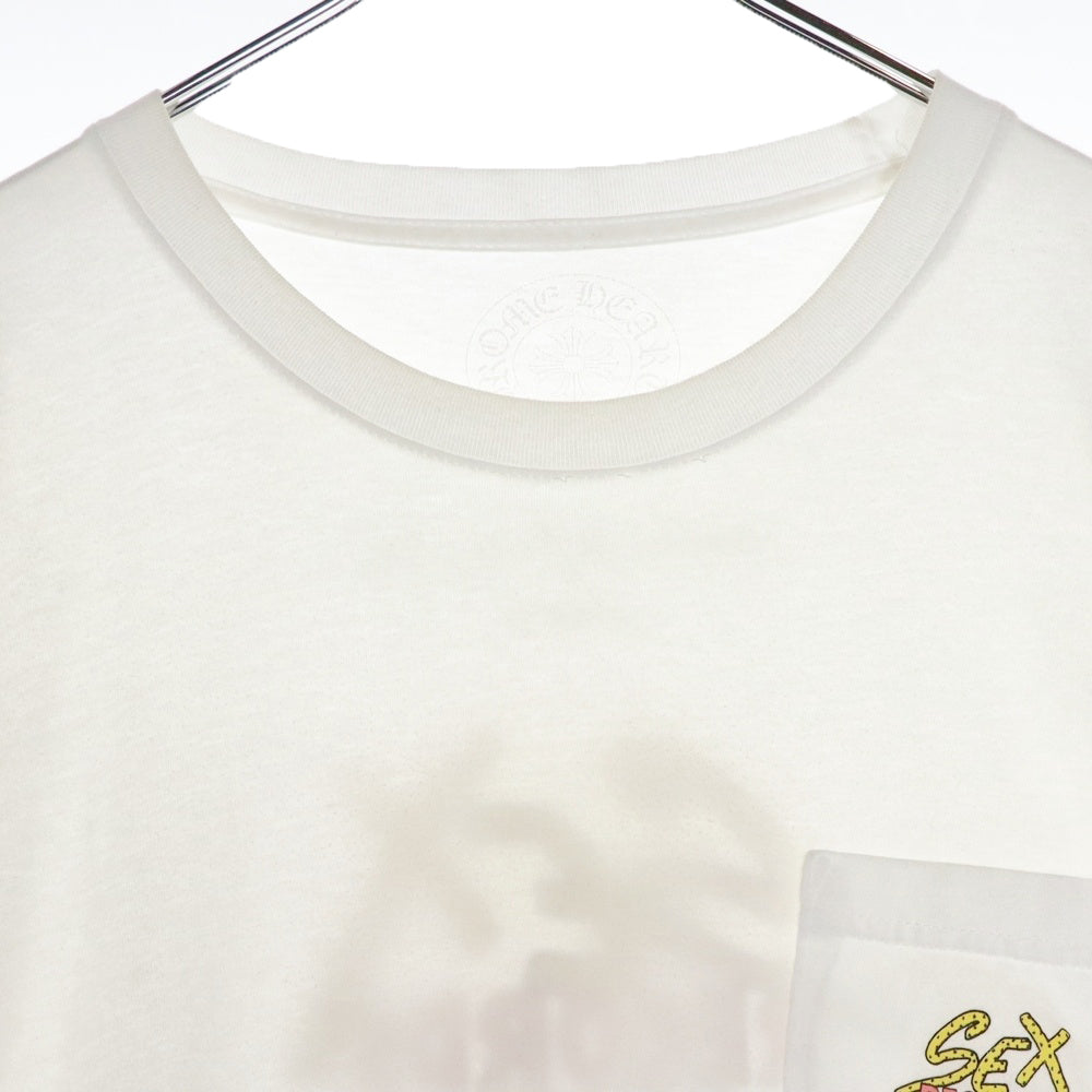 CHROME HEARTS(クロムハーツ) ×MATTY BOY Sex Records L/S Tee マッティボーイ セックスレコード ロングスリーブ 長袖Tシャツ ホワイト