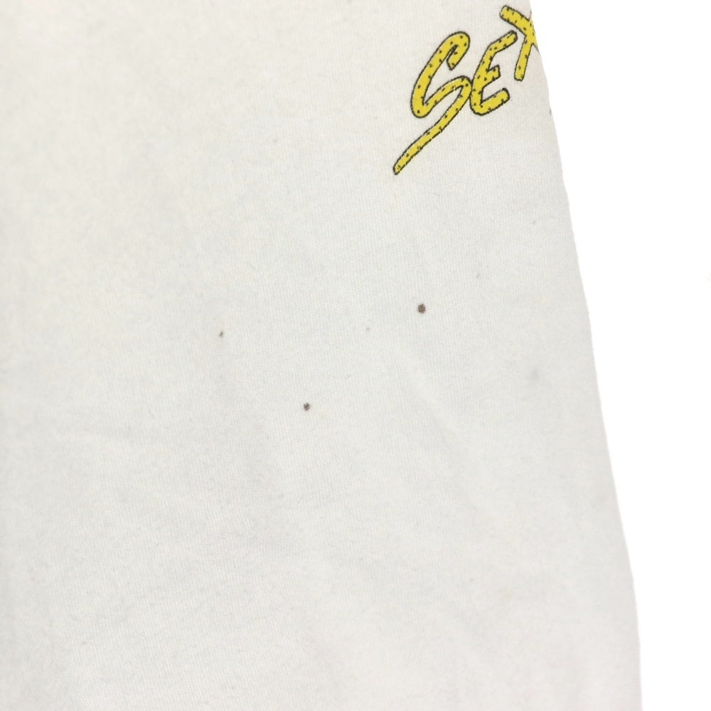 CHROME HEARTS(クロムハーツ) ×MATTY BOY Sex Records L/S Tee マッティボーイ セックスレコード ロングスリーブ 長袖Tシャツ ホワイト