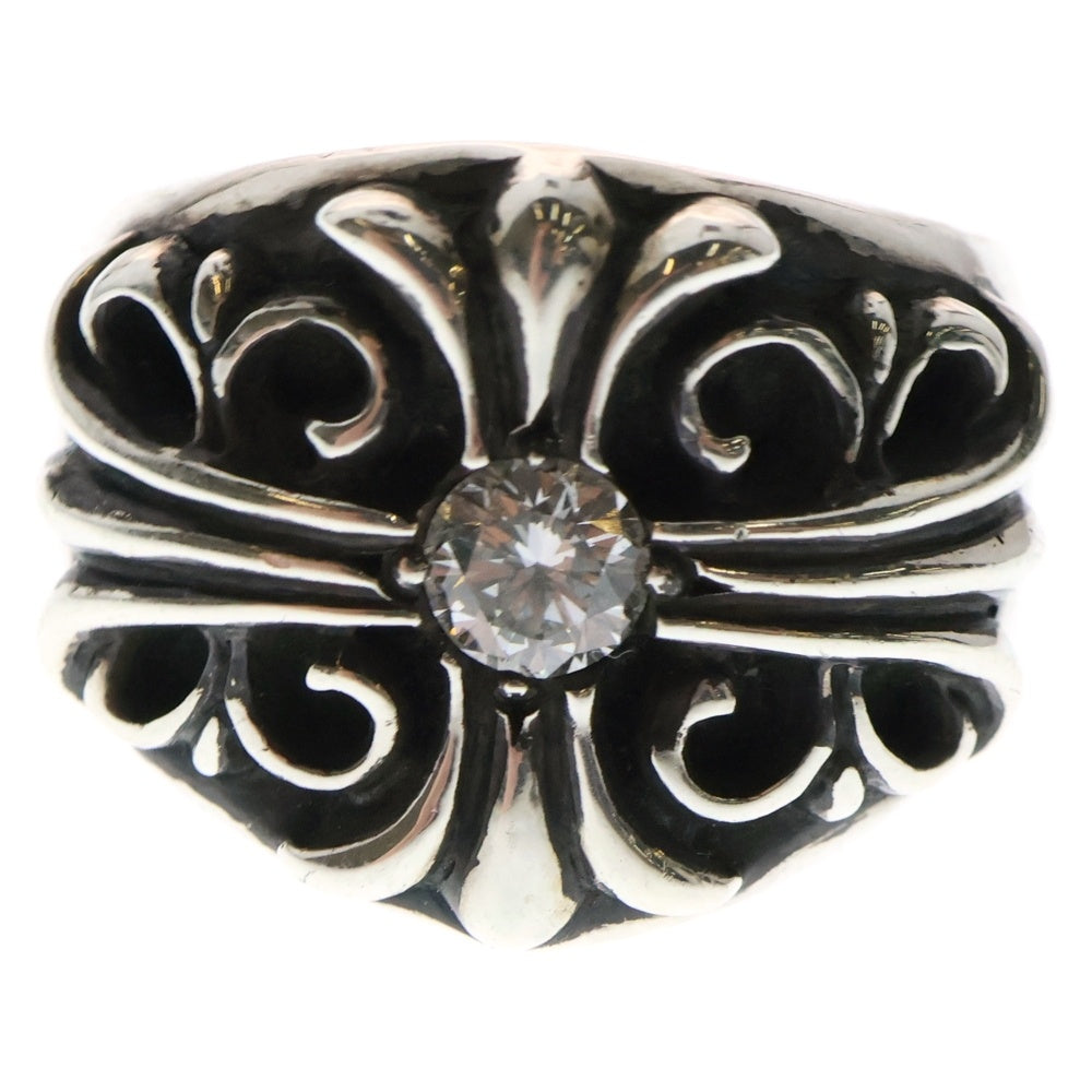 CHROME HEARTS(クロムハーツ) KEEPER RING 1DIA キーパーリング 1ダイヤ シルバー