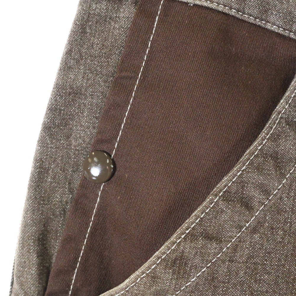 STUSSY(ステューシー) 90-00S ペインターショーツ ハーフパンツ ブラウン