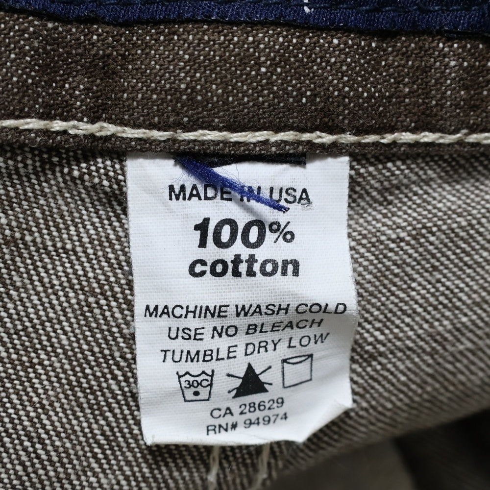 STUSSY(ステューシー) 90-00S ペインターショーツ ハーフパンツ ブラウン