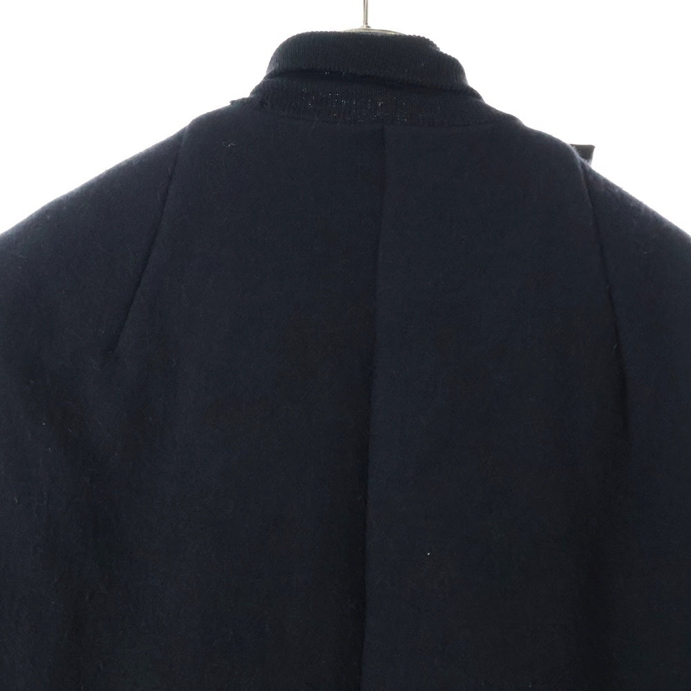 Rick Owens(リックオウエンス) OLMAR and MIRTA オルターアンドマリータ 異素材切替 ベルトデザイン 変形 中綿ジャケット ブラック
