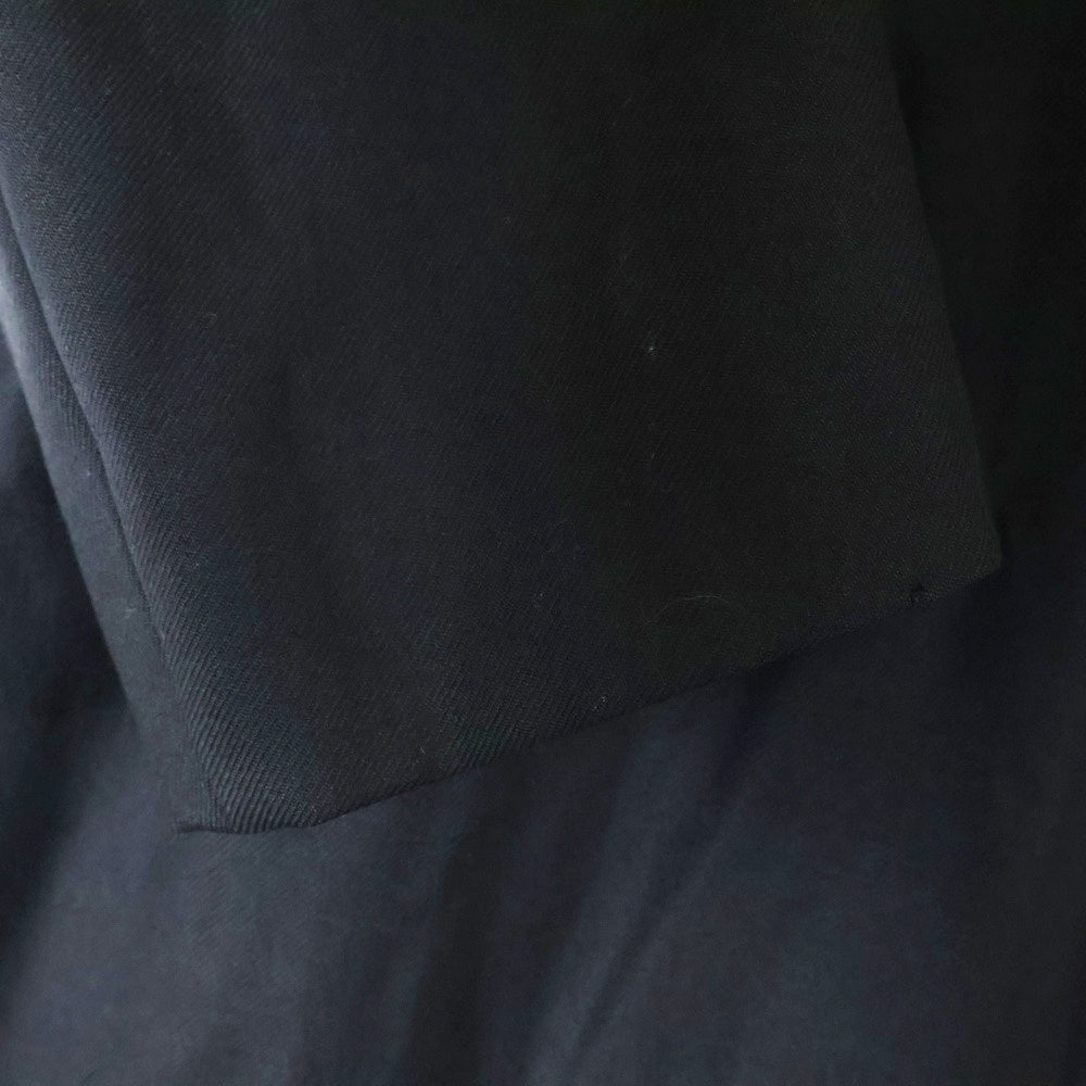 RAF SIMONS(ラフシモンズ) 00AW Archive confusion期 wool full length button up priest coat マオカラー ボタンアップ ウールロングコート ブラック