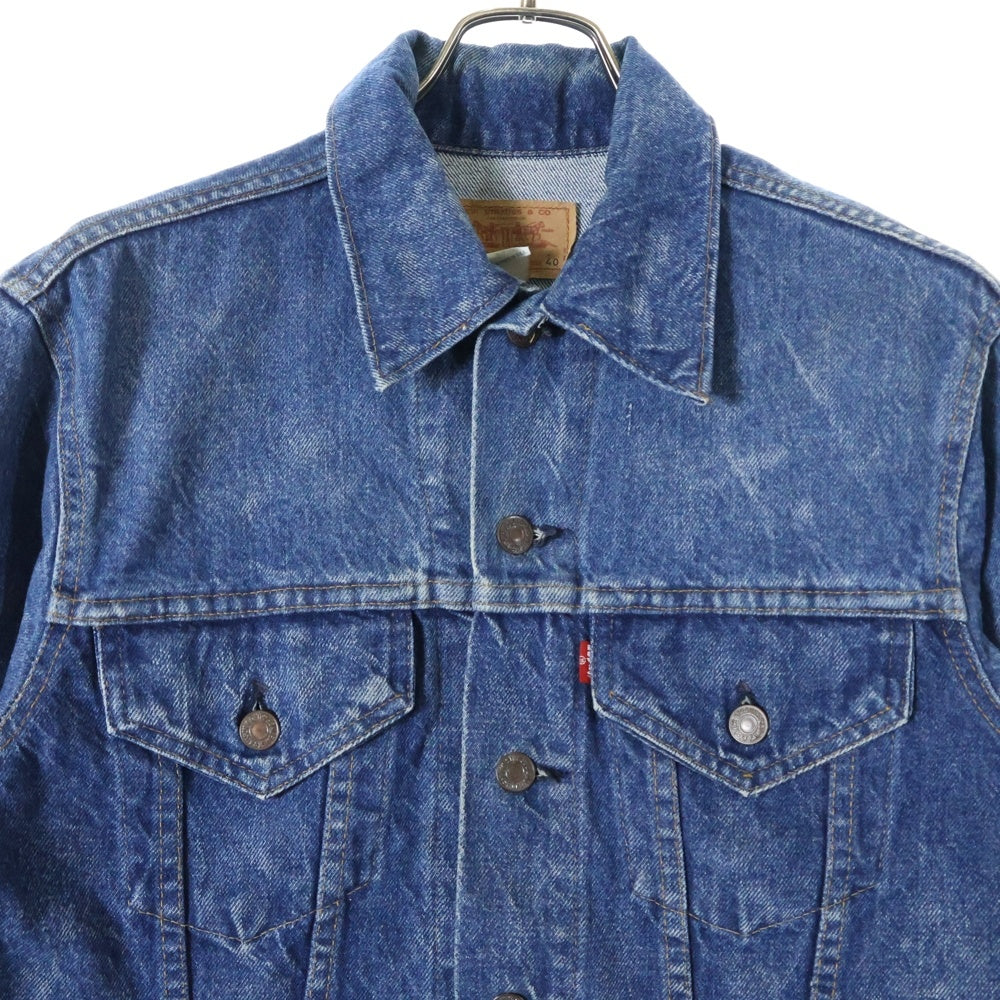 Levi's(リーバイス) 70s 70705 0217 スモール e ボタン裏 I デニムトラッカージャケット インディゴ
