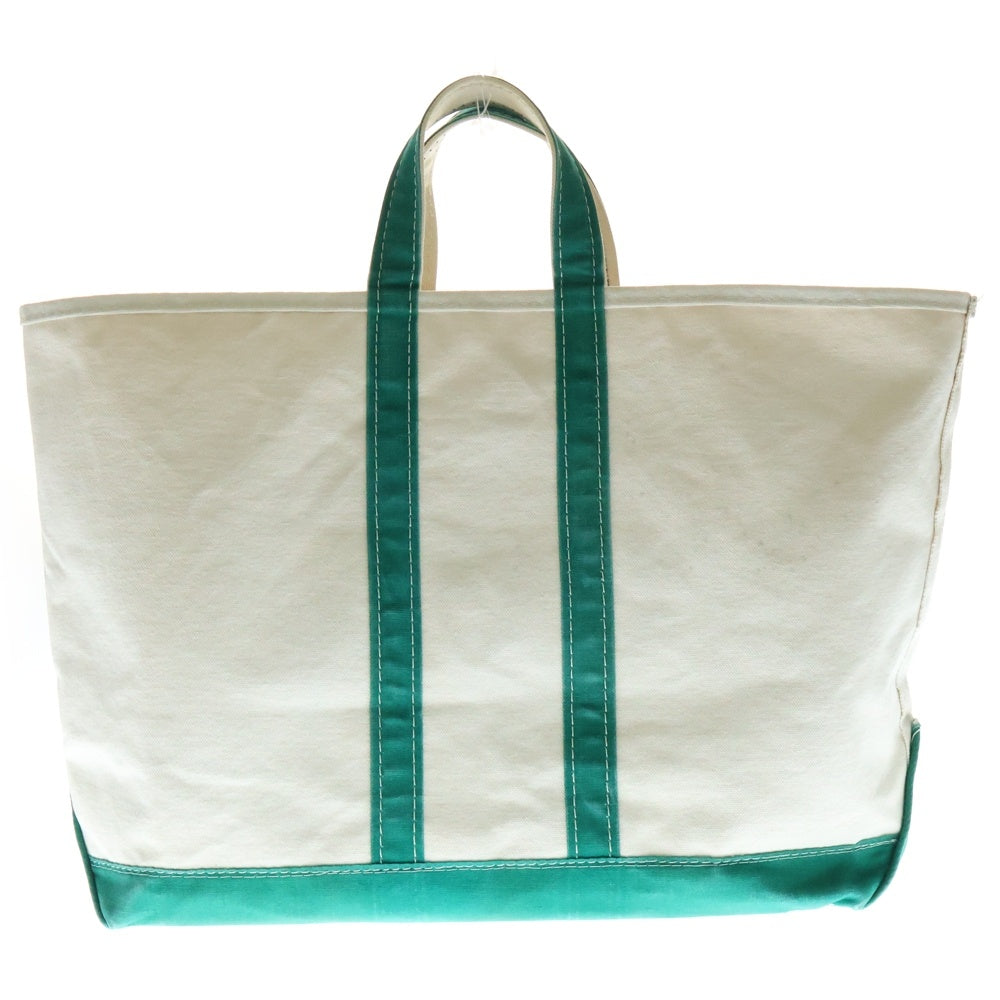 L.L.Bean(エルエルビーン) 80S ギザタグ BOAT AND TOTE Canvas Bag Large キャンバス トートバッグ アイボリー
