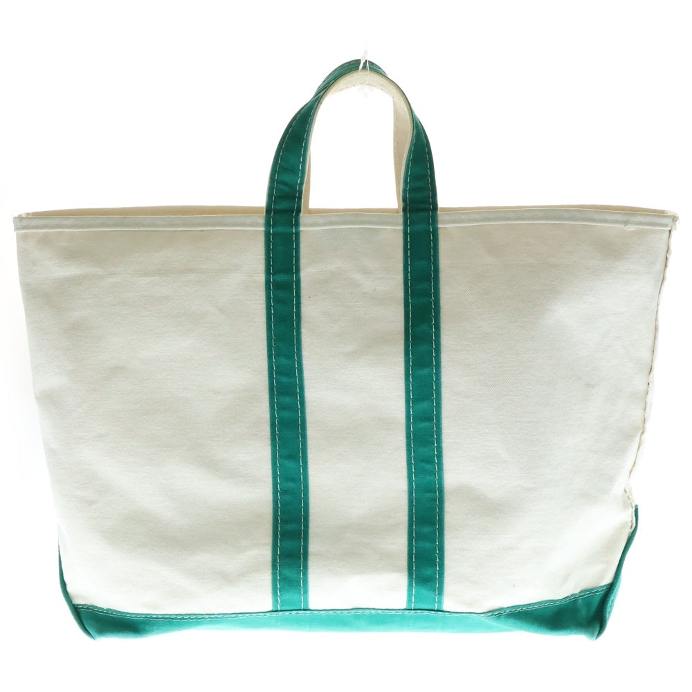 L.L.Bean(エルエルビーン) 80S ギザタグ BOAT AND TOTE Canvas Bag Large キャンバス トートバッグ アイボリー