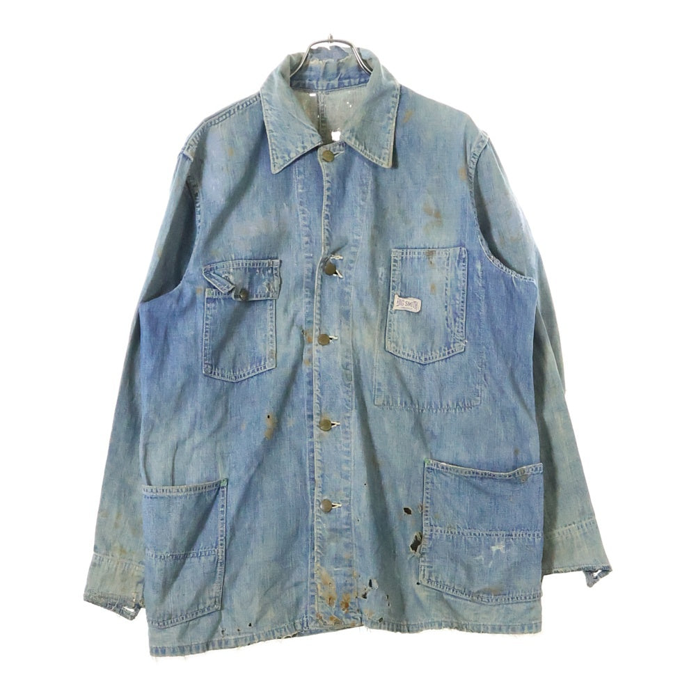 Big Smith 60s デニムジャケット カバーオール 楽天市場】50's 60's ビンテージ ☆ BIG SMITH ビッグスミス