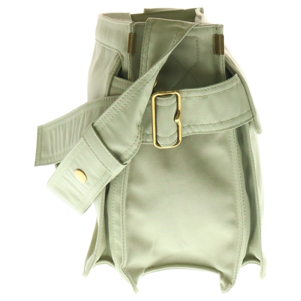 BURBERRY(バーバリー) SMALL TRENCH TOTE 8091806 スモール トレンチ トート ショルダーバッグ カーキ