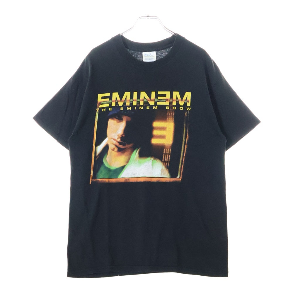 VINTAGE(ヴィンテージ) 00s EMINEM THE SHOW TEE エミネム 両面プリント半袖Tシャツ カットソー ブラック