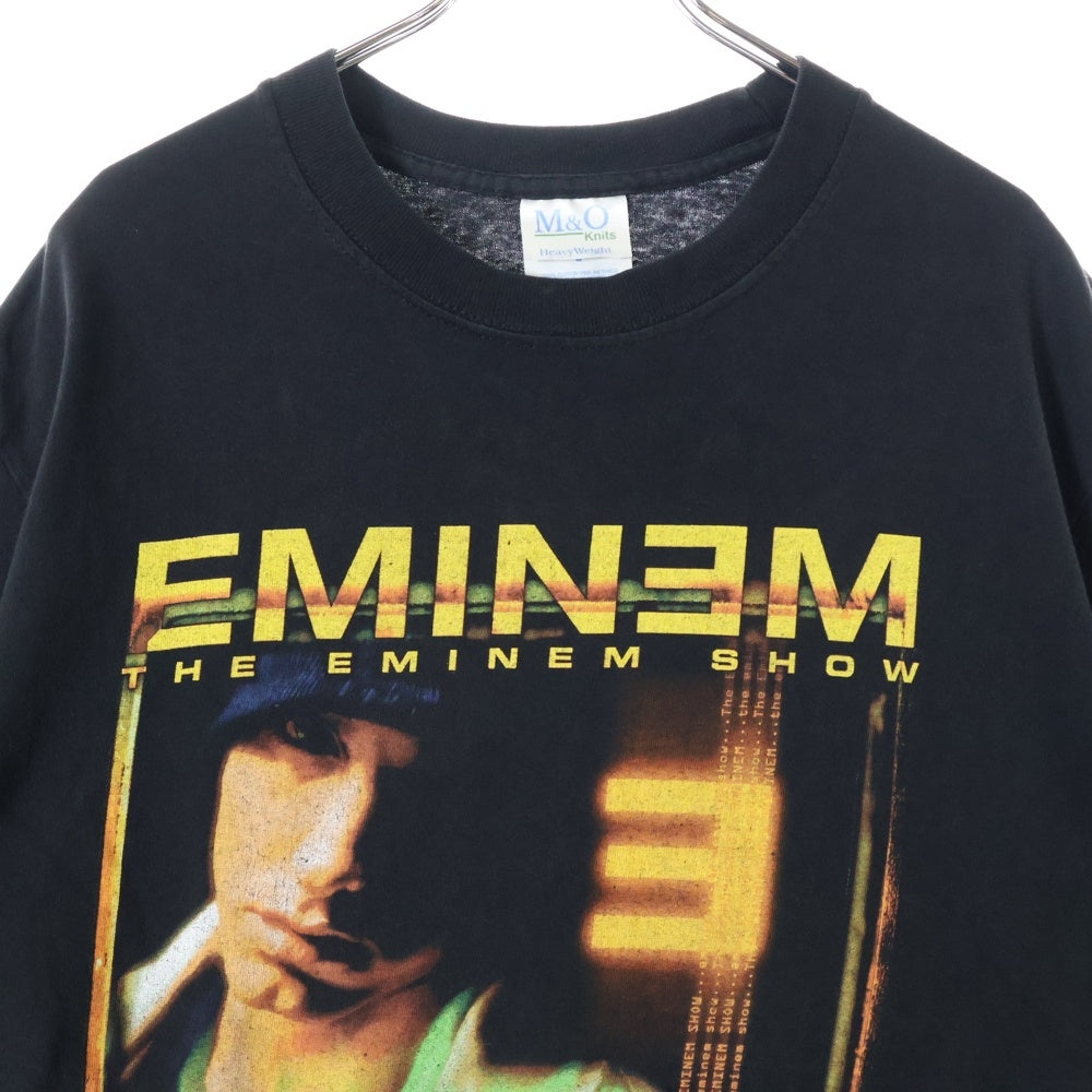 VINTAGE(ヴィンテージ) 00s EMINEM THE SHOW TEE エミネム 両面プリント半袖Tシャツ カットソー ブラック