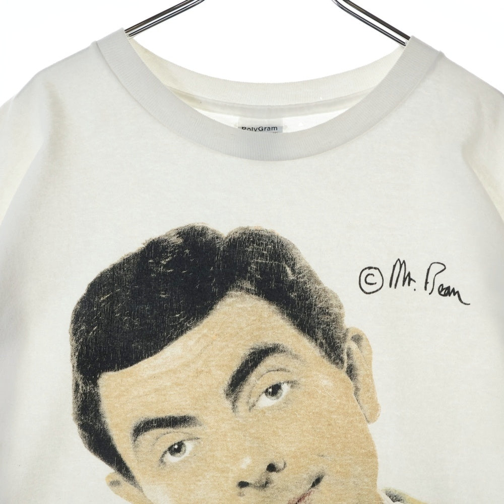 VINTAGE(ヴィンテージ) 90s Mr.Bean TEE ミスター ビーン フロントプリント半袖Tシャツ カットソー ホワイト
