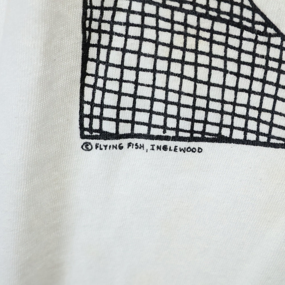 VINTAGE(ヴィンテージ) 90s Print TEE メッセージプリント半袖Tシャツ カットソー ホワイト