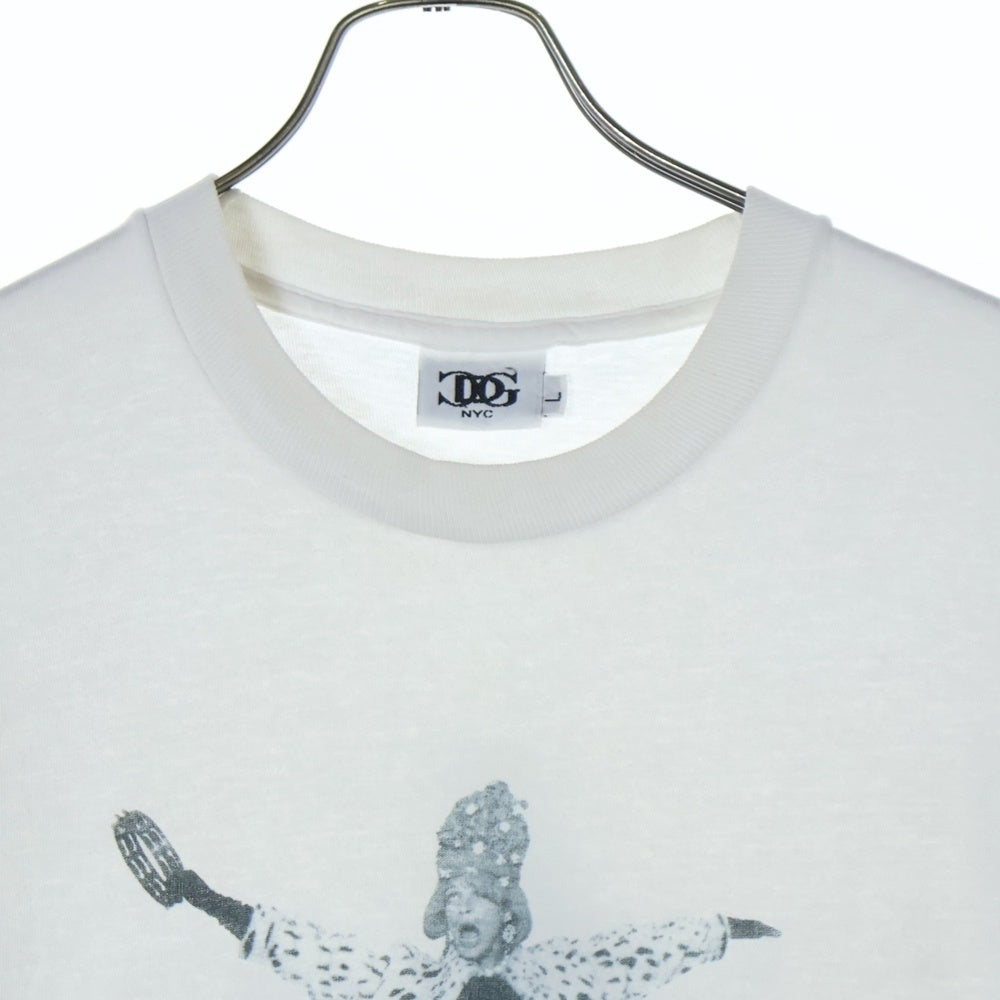 VINTAGE(ヴィンテージ) 90S CG DESIGN 両面プリント 半袖Tシャツ ホワイト